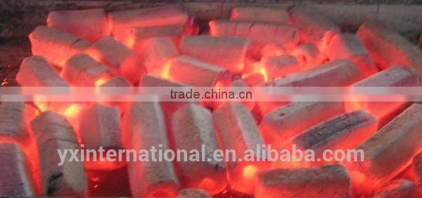 2017 type coconut shell charcoal bbq hexagonal charcoal
