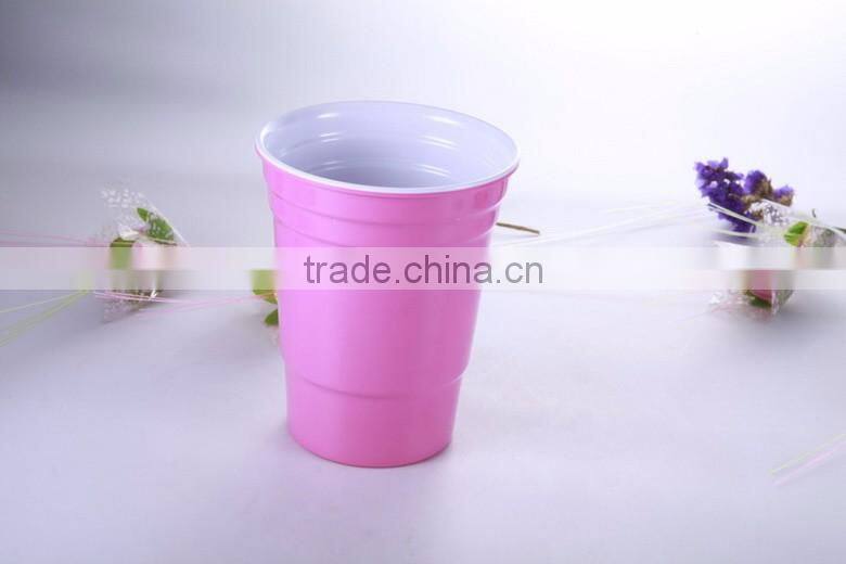 New Durable Stackable Plastic Mug Set, BPA Free,Plastic Mugs with Handles Melamine Cups, moscow mule mug 100% copper