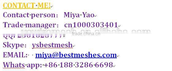 YS manufacturer pleated fiberglass window screen/ polyester plisse incect screen/fold mosquito screen net