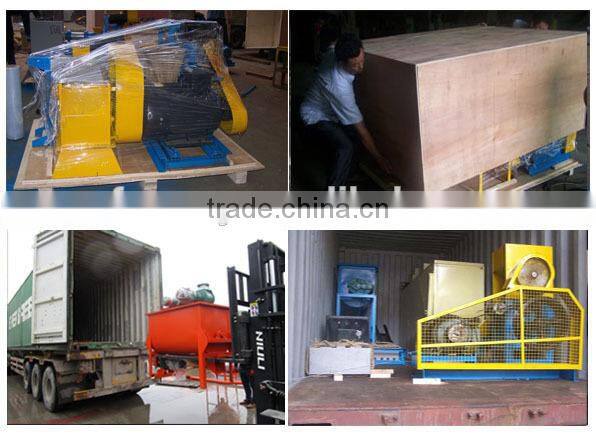 Fish food production line/ catfish feed extruder Application Complete fish food pellet making machine
