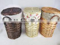 Handmade fine bamboo basket/compiled sheng wholesale fruit basket/traditional ecological hand basket crate