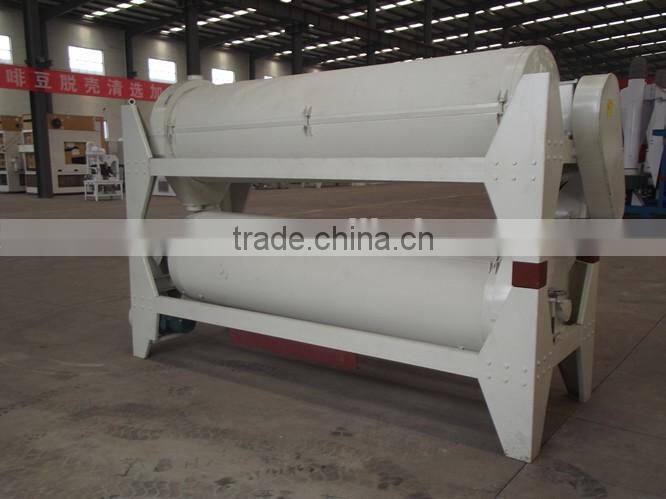 cocoa bean coffee bean indented cylinder machine