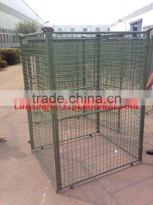 FOLDABLE WIRE MESH CONTAINER/COLLSIPLE MESH CONTAINER