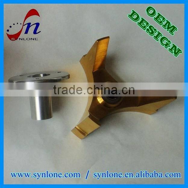 2017 customized triple legs fastening brass part