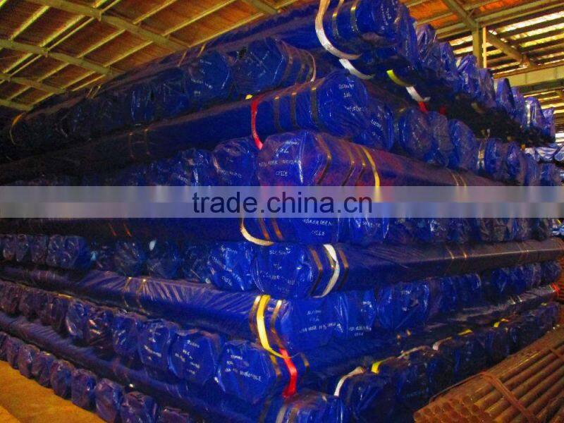 ASTM A53 A500 BS1387 Grade B carbon steel pipe with galvanized / steel pipe