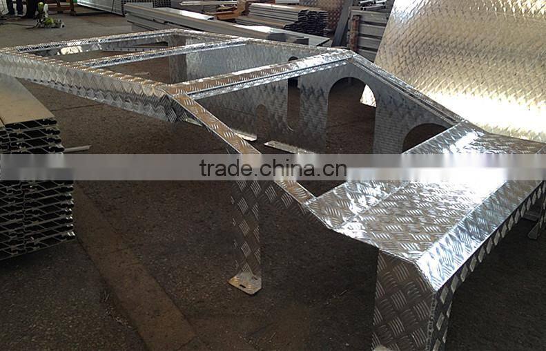 5 bars embossed aluminum plate, aluminum sheet