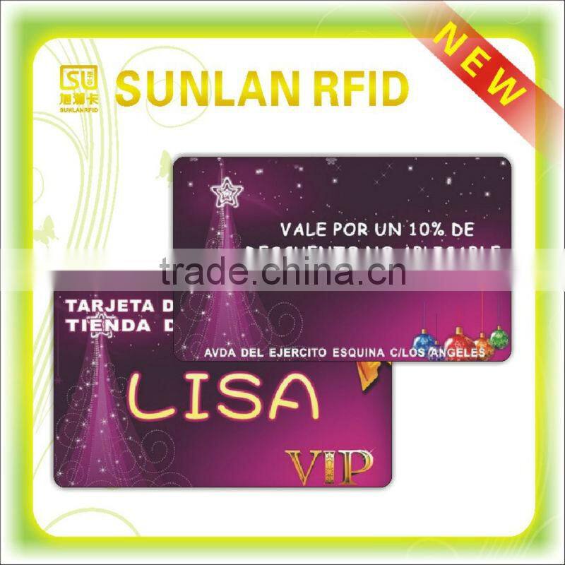 ISO printing e-web VIP card for promotion