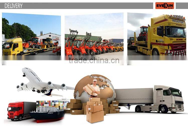 Everun brand ER12 front end loader with snow blower