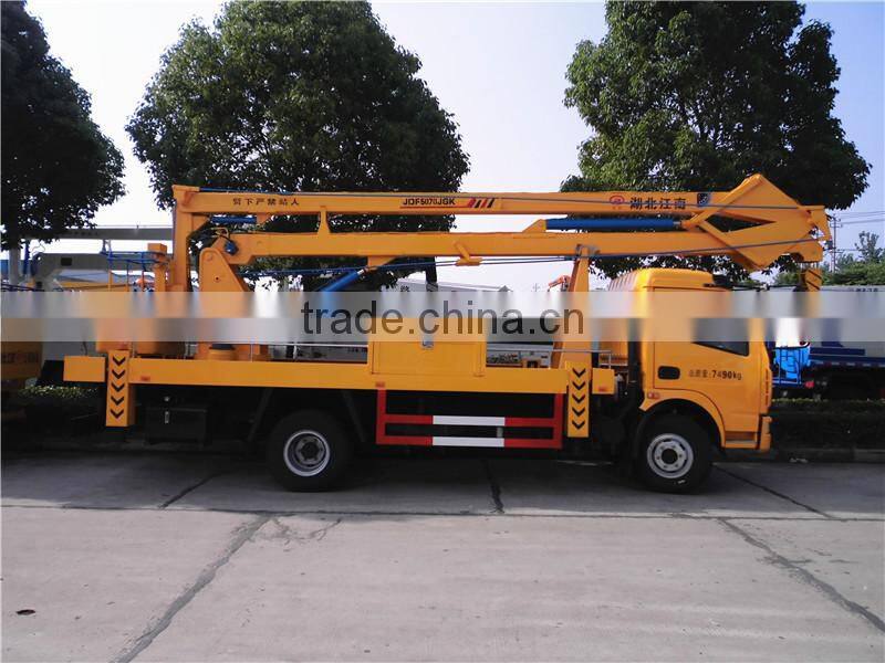 Dongfeng 3800 wheelbase 18M high altitude working vehicle for sale