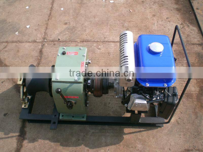 3 Ton Yamaha Engine Driven Single Drum Winch