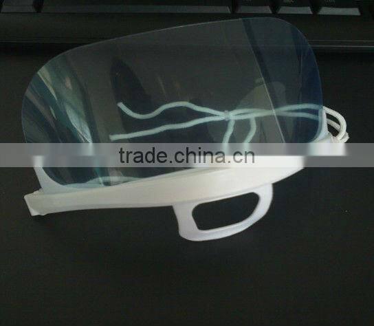 Transparent Protective Face Mask with Splash Shield
