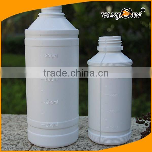500ml Durable Chemical HDPE Jars with Measuring Marks