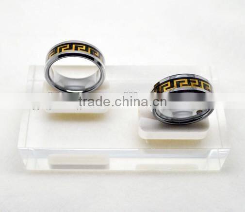 OEM plated tungsten carbide ring