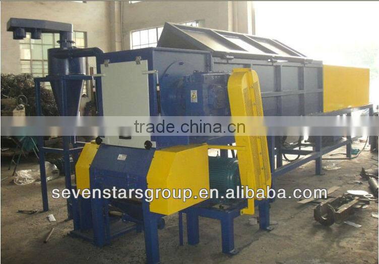 PE/PP/PVC pipe recycling shredding machine unit