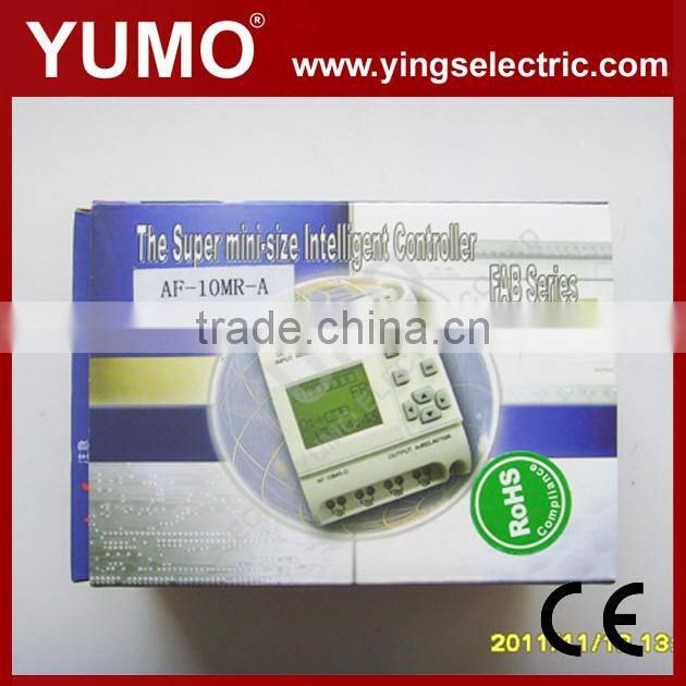 YUMO (AF-10MR-A) low cost mini HMI PLC Programmable Logic Controller