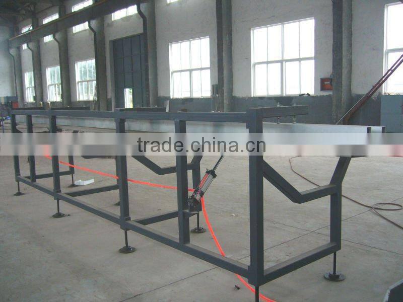 wood plastic extrusion line for window and door