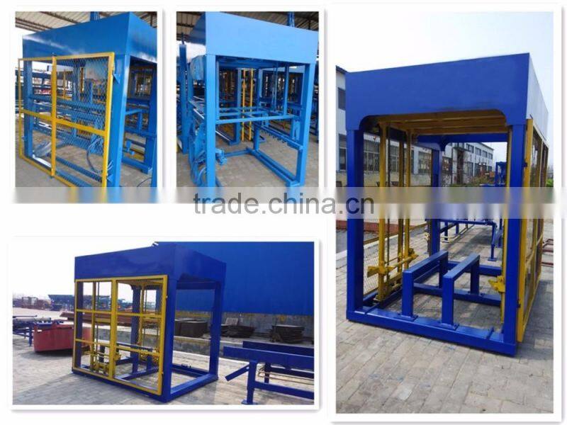 Automatic cement concrete paving interlocking hollow brick block making machine price