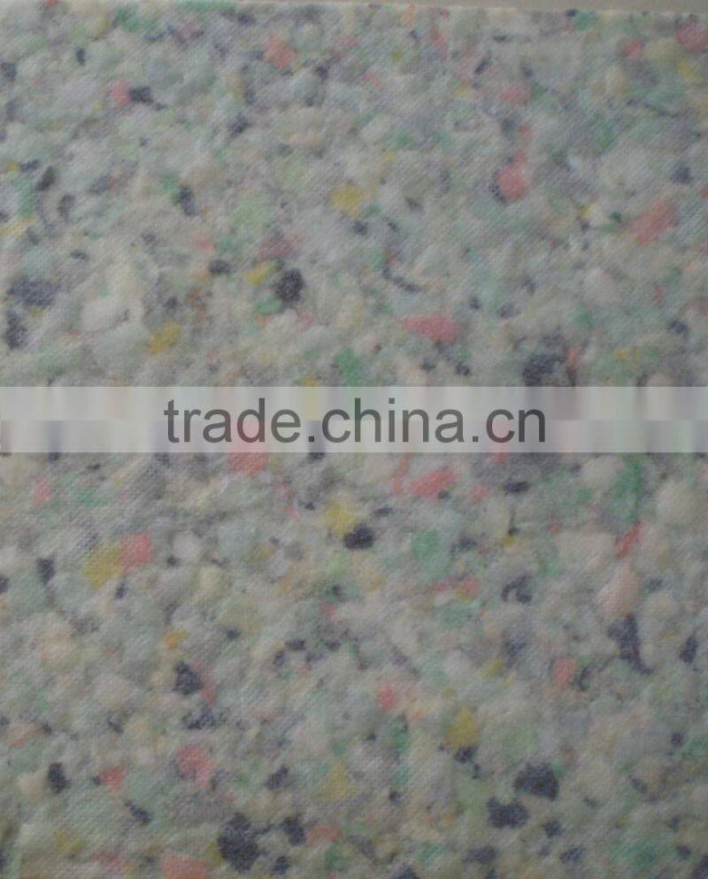 PU FOAM rebonded carpet cushion/pat