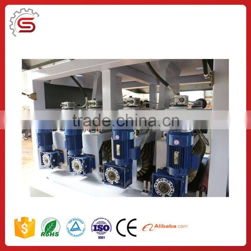 Heavy Duty High Performance 8 Roller Powerful Drum Sanding Machine for Polishing Doors