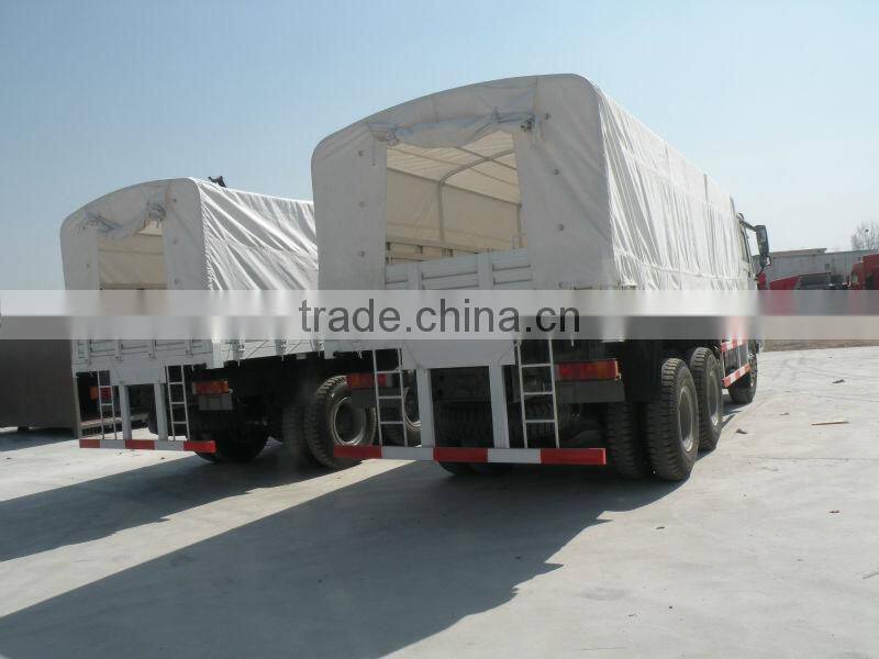 QINGZHUAN HOWO 6X6 military armored vehicle diesel truck for sale