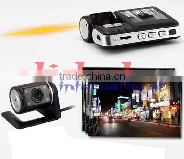 Car Black Box F90 HD1280*720P Dual lens Vehicle DVR PK F70 Camera