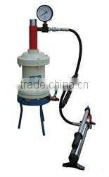 Concrete mixture pressure weepage testing machine