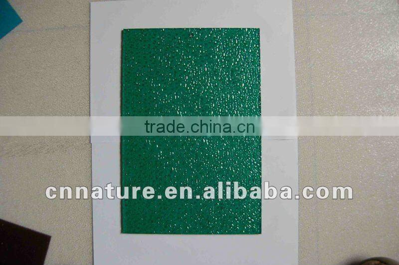 JIAGU 3113 polycarbonate sheet&PC diamond embossed sheet for decoration