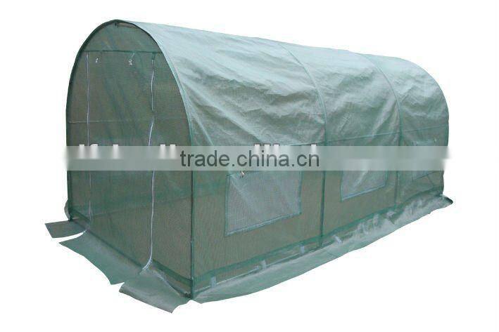 2x4.5m famous steel structure garden greenhouse