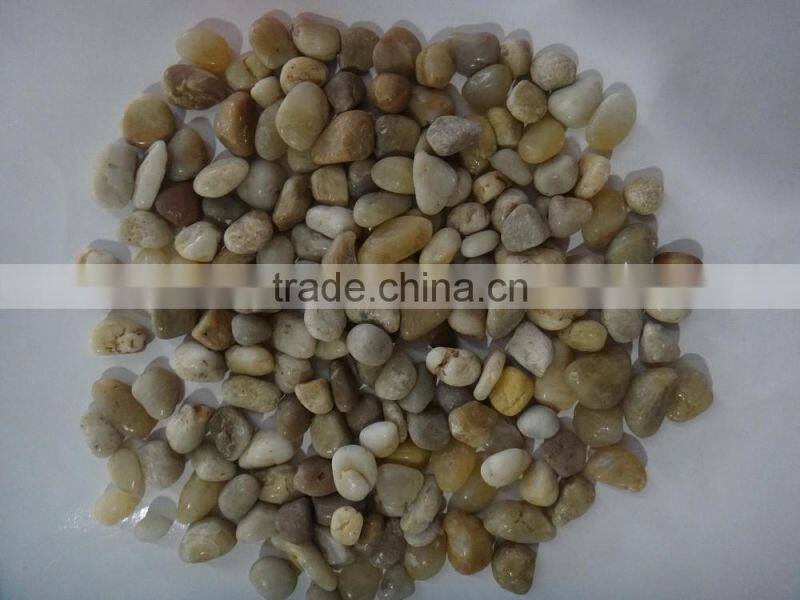 Chinese high polished marble pebbles on promotion sale