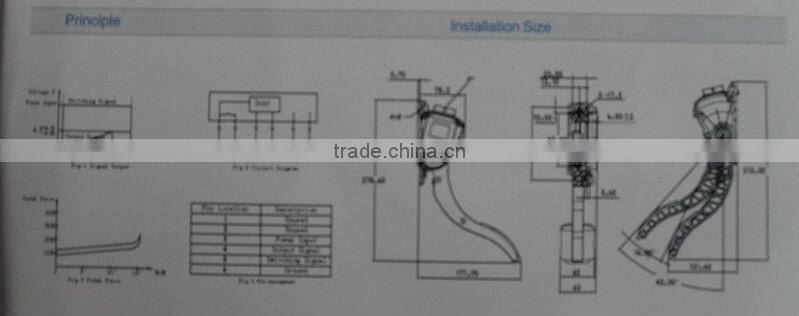 electric accelerator pedal