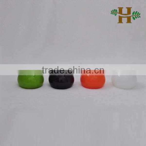 7cm Short Wedding Glass Tealight Holder