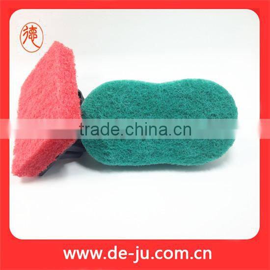 Scrub Cleaning melamine sponge with scouring pad
