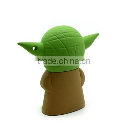 5200mAh cartoon pvc power bank for smartphone