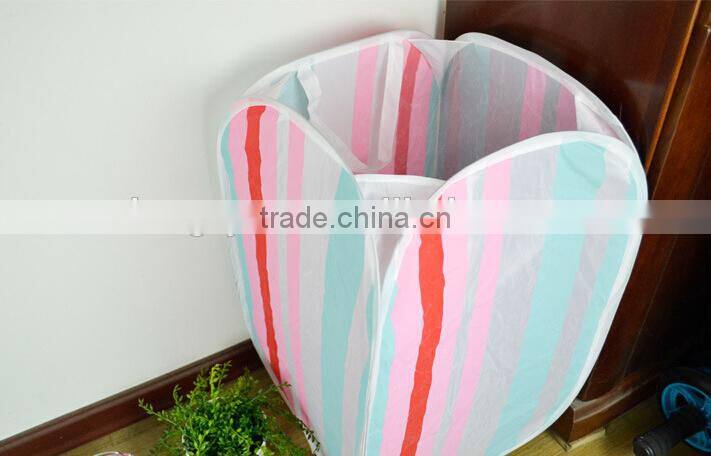 colorful laundry hamper folding and fabric collapsible large storage bins with lid