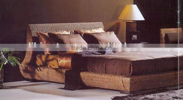 Water Hyacinth Rattan Bedroom Furniture