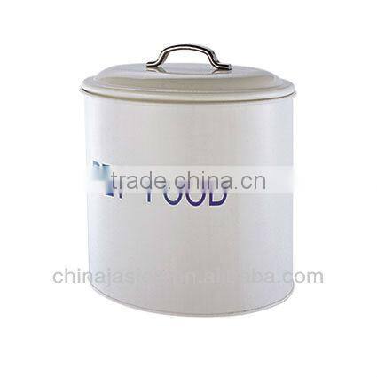 Carbon steel pet food storage box