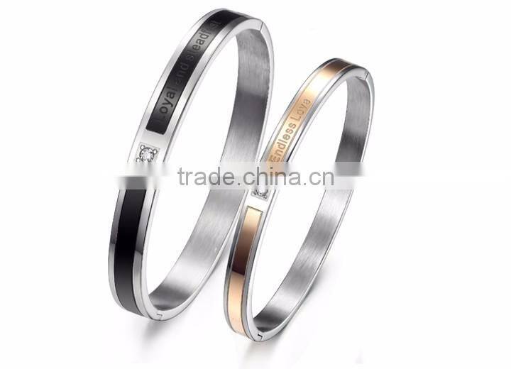 Classical Cool Man Fashion Simple Design 316L Stainless Steel Men Bracelets Jewelry