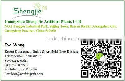 11m outdoor fiberglass and steel material artificial rambutan tree