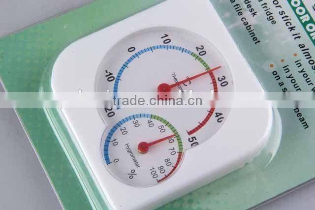 Double Pointer Square THERMOMETER