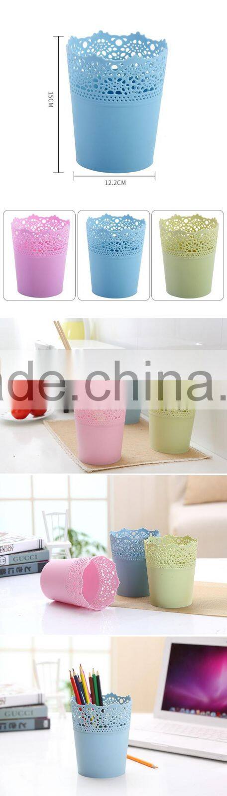 emc plastic round shape mini storage baskets for household