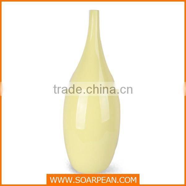 high quality white fiberglass ceramic vase