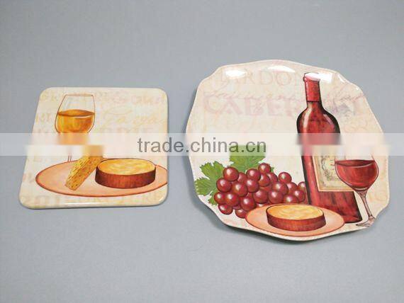 Melamine Printing Cup Coaster