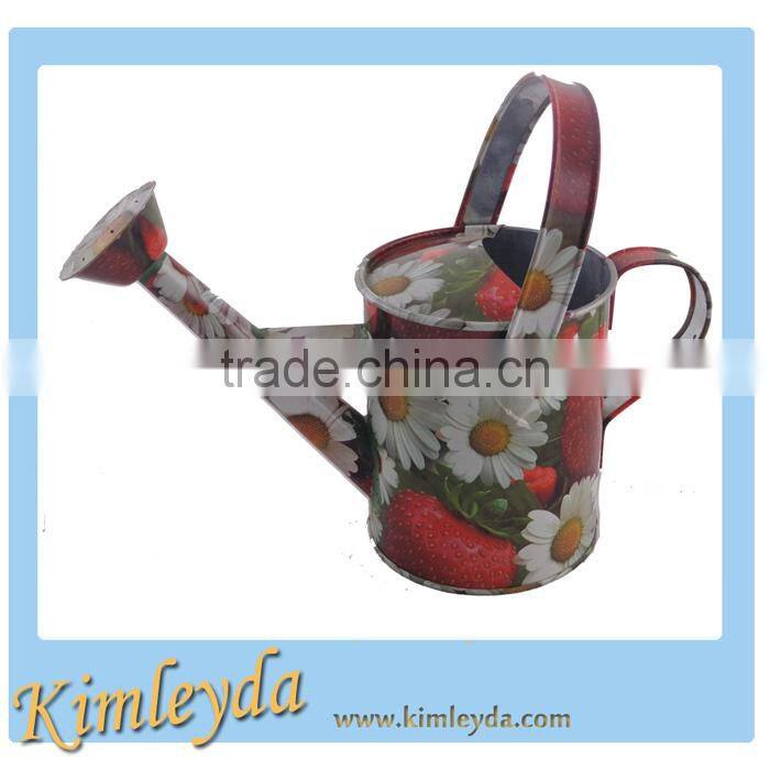 Galvanized watering can metal printing water can