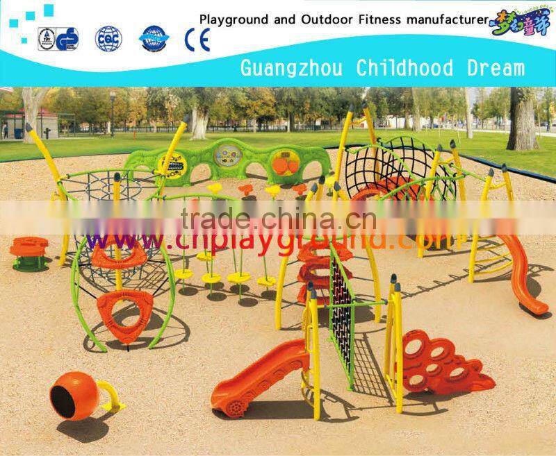 2013 EN1176 Standard Popular Steel Outdoor Kids Jungle Gym (HA-11201)
