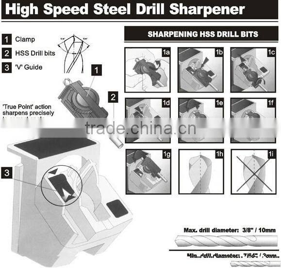 70w Sharpening Drill bits Knife chisel Sharpener Portable Electric Scissor Blades Grinding Machine