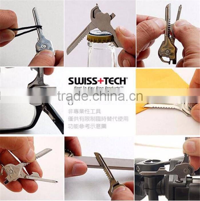 Creative outdoor present Six in one portable Key Knife