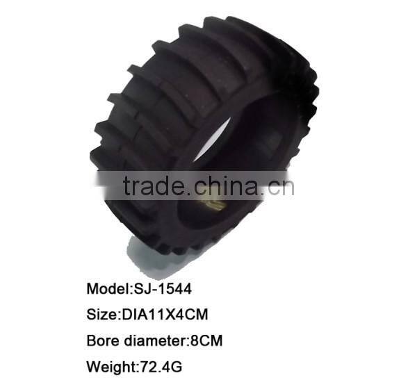 coloured Durable rubber toy car tires baby car toy tyres