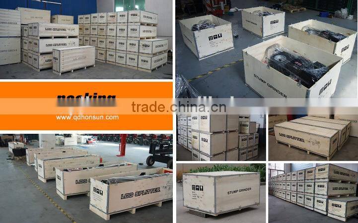 1050mm 15HP with 18 months warranty cheap large industrial horizontal 50T diesel motor log splitter