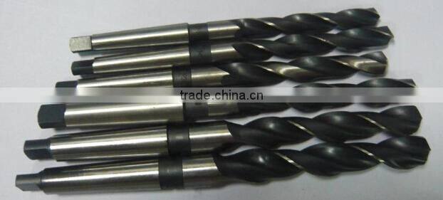 HSS DIN338 black and bright taper shank drill bits rod