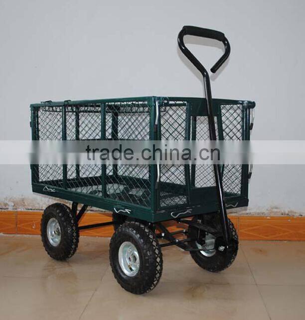 small dolly metal flower cart
